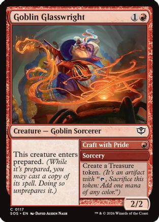 Goblin Glasswright [SOS 117]  Foil