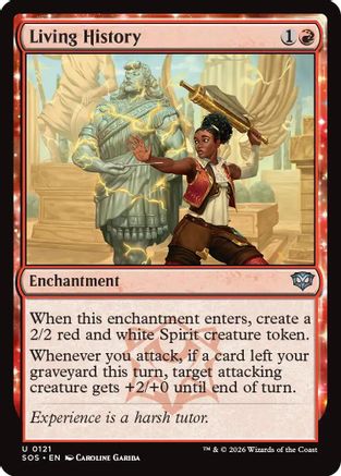 Living History [SOS 121]  Foil