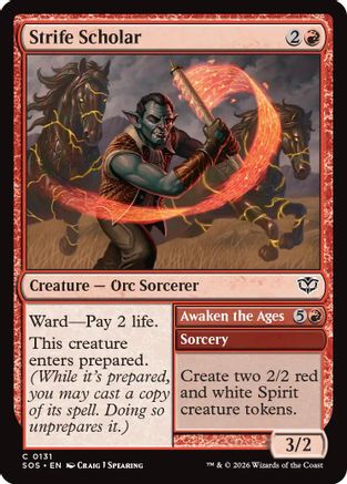 Strife Scholar [SOS 131]