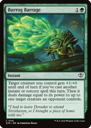 Burrog Barrage [SOS 141]