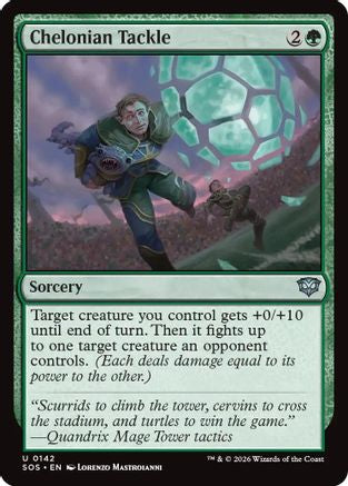 Chelonian Tackle [SOS 142]