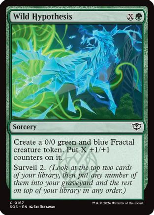 Wild Hypothesis [SOS 167]  Foil