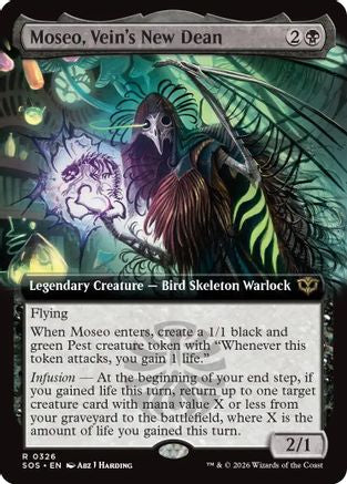 Moseo, Vein's New Dean (Extended Art) [SOS 326]  Foil