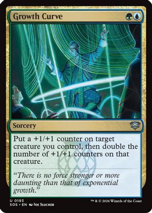 Growth Curve [SOS 193]  Foil