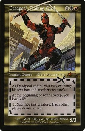 Deadpool, Trading Card (7127) [SLD 7127]
