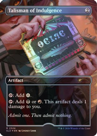 Talisman of Indulgence [SLD 2524]  Foil