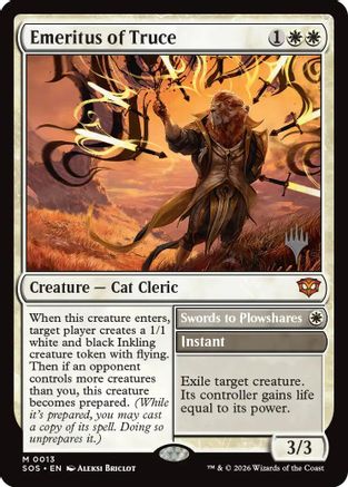 Emeritus of Truce [PPSOS 013]  Foil