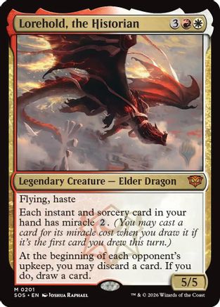 Lorehold, the Historian [PPSOS 201]  Foil