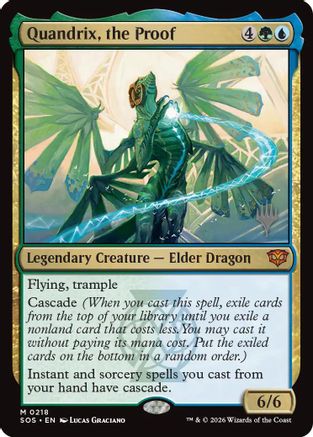 Quandrix, the Proof [PPSOS 218]  Foil