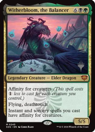 Witherbloom, the Balancer [PPSOS 245]  Foil