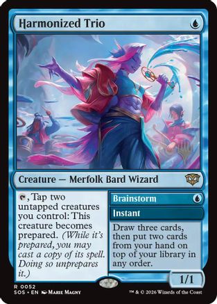 Harmonized Trio [PPSOS 052]  Foil
