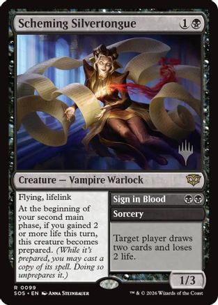 Scheming Silvertongue [PPSOS 099]  Foil