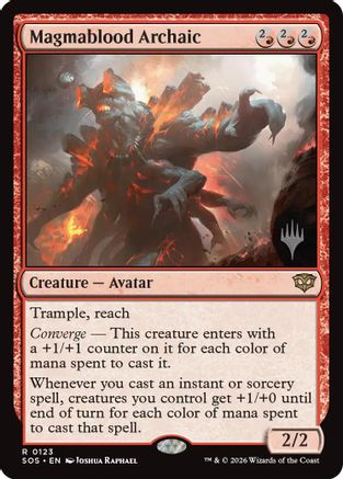 Magmablood Archaic [PPSOS 123]  Foil