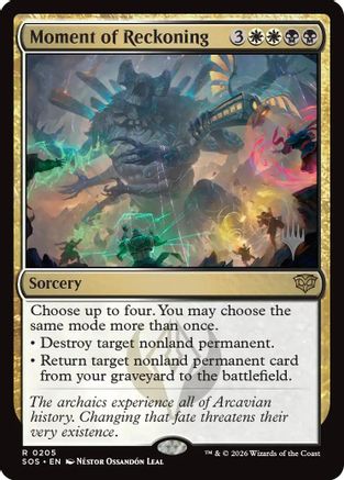 Moment of Reckoning [PPSOS 205]  Foil