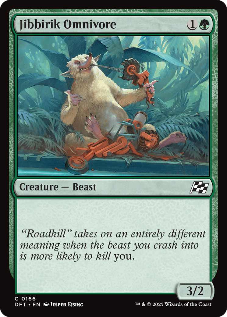 {@C} Jibbirik Omnivore [Aetherdrift][DFT 166]