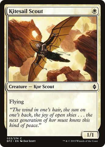 {C} Kitesail Scout [Battle for Zendikar][BFZ 033]