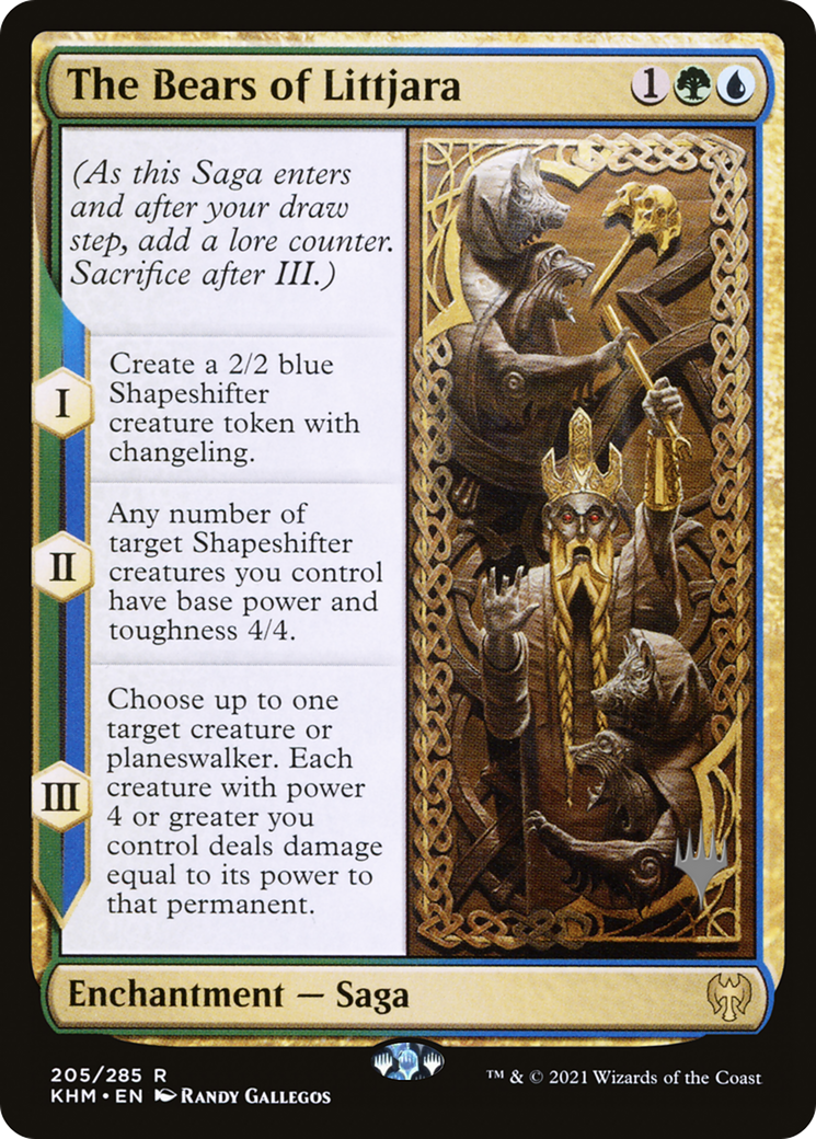{R} The Bears of Littjara (Promo Pack) [Kaldheim Promos][PP KHM 205]
