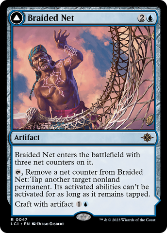 {@R} Braided Net // Braided Quipu [The Lost Caverns of Ixalan][LCI 047]