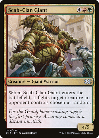 {C} Scab-Clan Giant [Double Masters 2022][2X2 272]