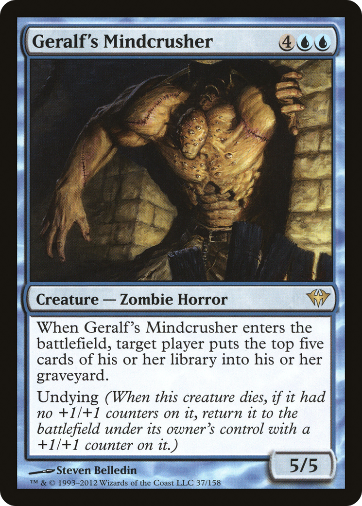 {R} Geralf's Mindcrusher [Dark Ascension][DKA 037]