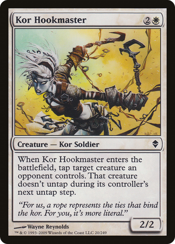 {C} Kor Hookmaster [Zendikar][ZEN 020]