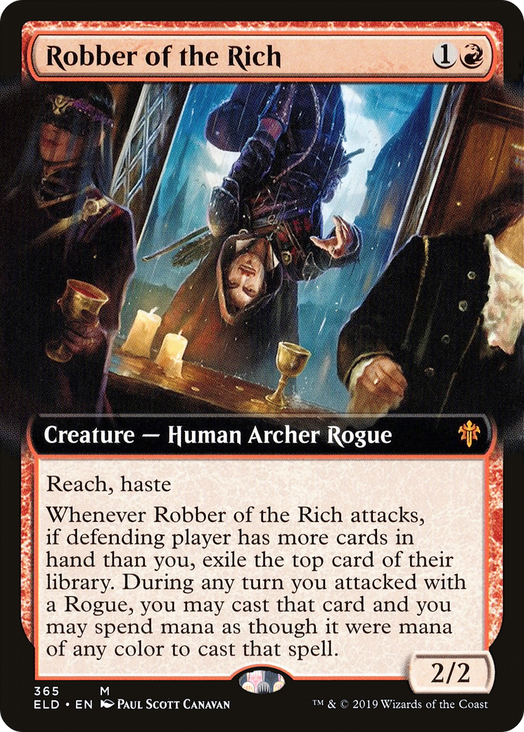 {R} Robber of the Rich (Extended Art) [Throne of Eldraine][ELD 365]