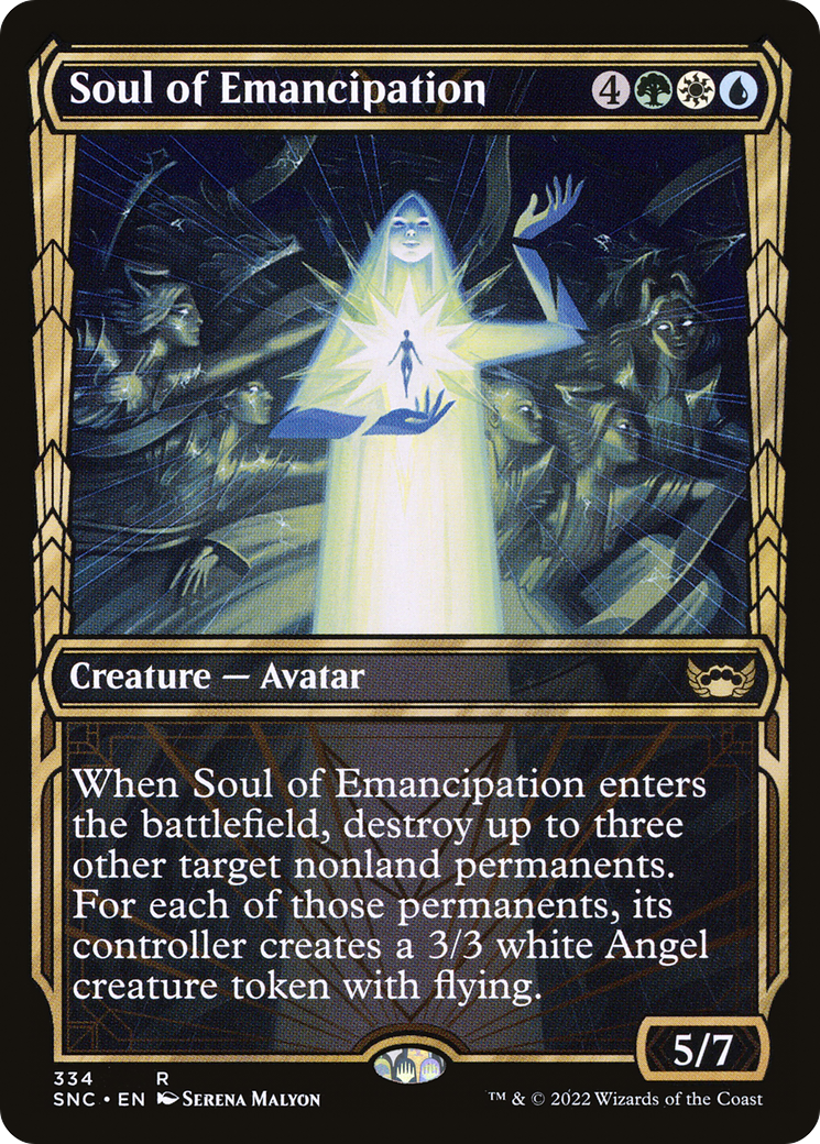 {R} Soul of Emancipation (Showcase Golden Age) [Streets of New Capenna][SNC 334]