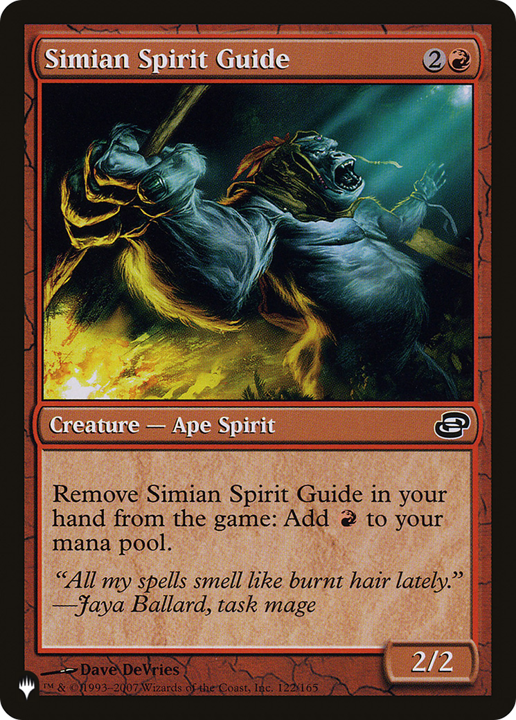 Simian Spirit Guide [LIST 122/165] : (colorshifted)