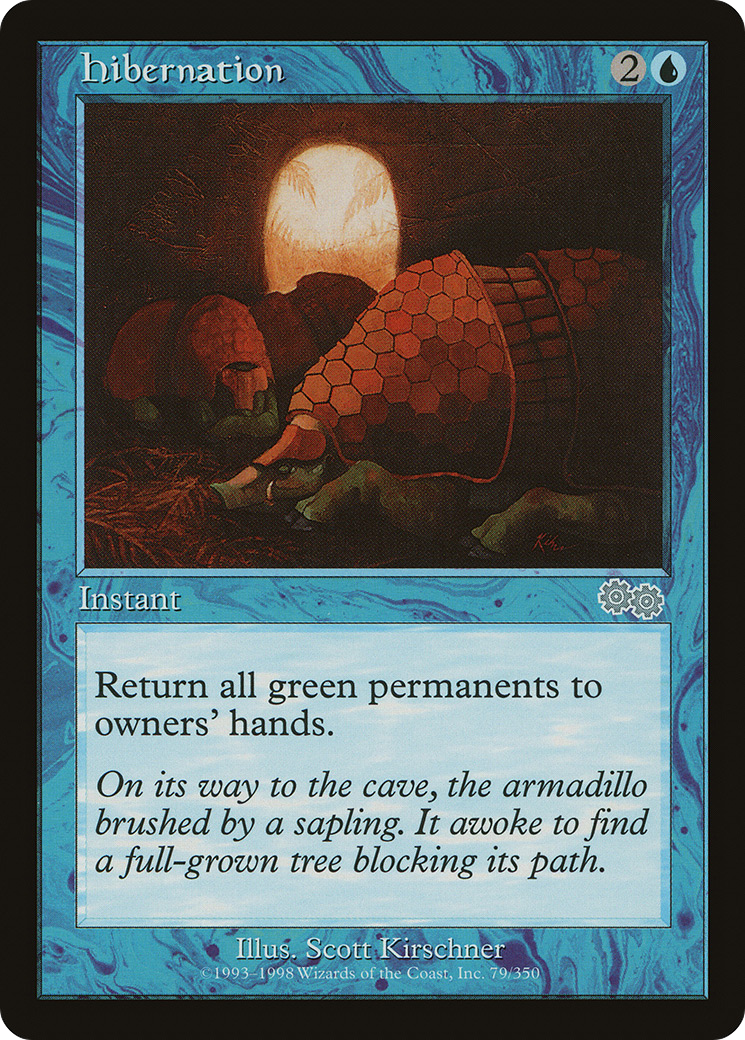 {C} Hibernation [Urza's Saga][USG 079]