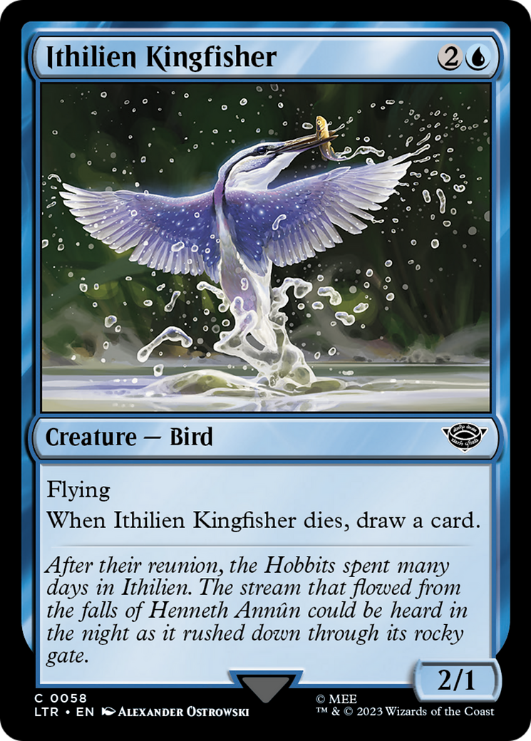 {C} Ithilien Kingfisher [The Lord of the Rings: Tales of Middle-Earth][LTR 058]