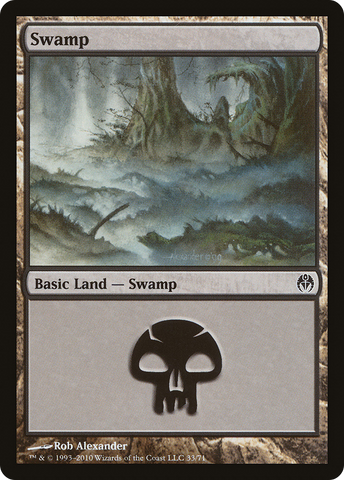 {B}[DDE 033] Swamp (33) [Duel Decks: Phyrexia vs. the Coalition]