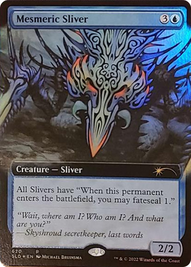 {R} Mesmeric Sliver (Extended Art) [Secret Lair Drop Series][SLD 620]