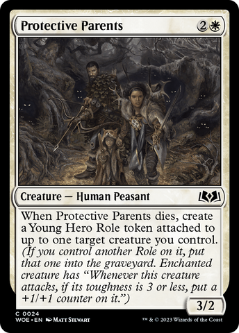 {@C} Protective Parents [Wilds of Eldraine][WOE 024]