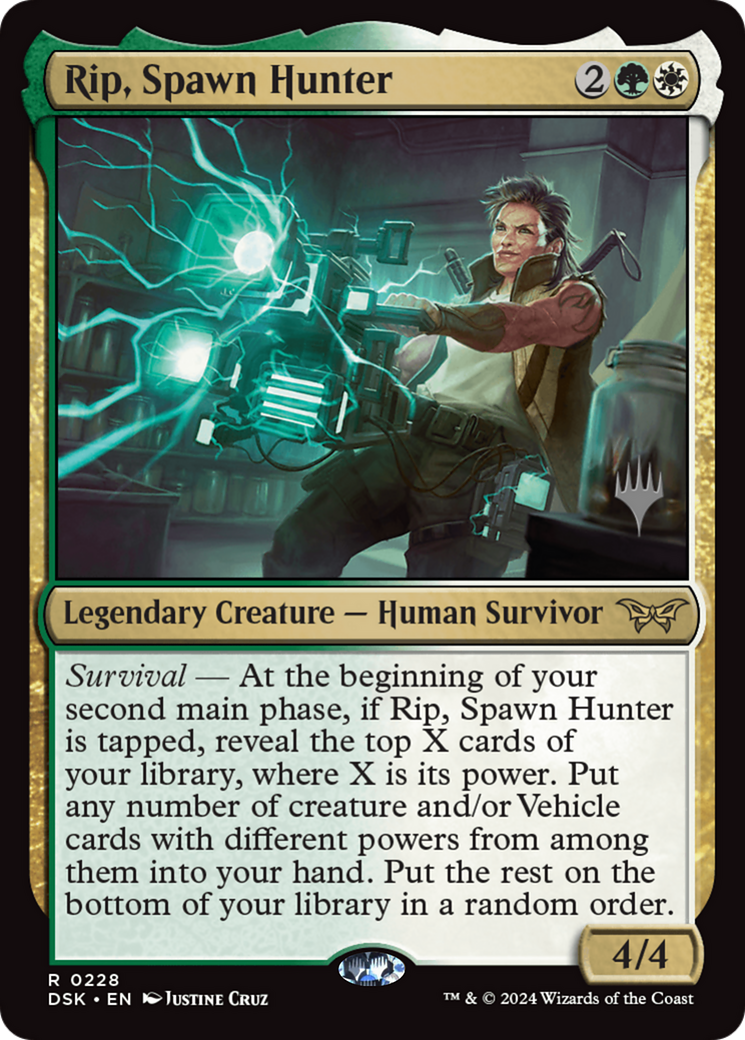 {@R} Rip, Spawn Hunter [Duskmourn: House of Horror Promos][PP DSK 228]