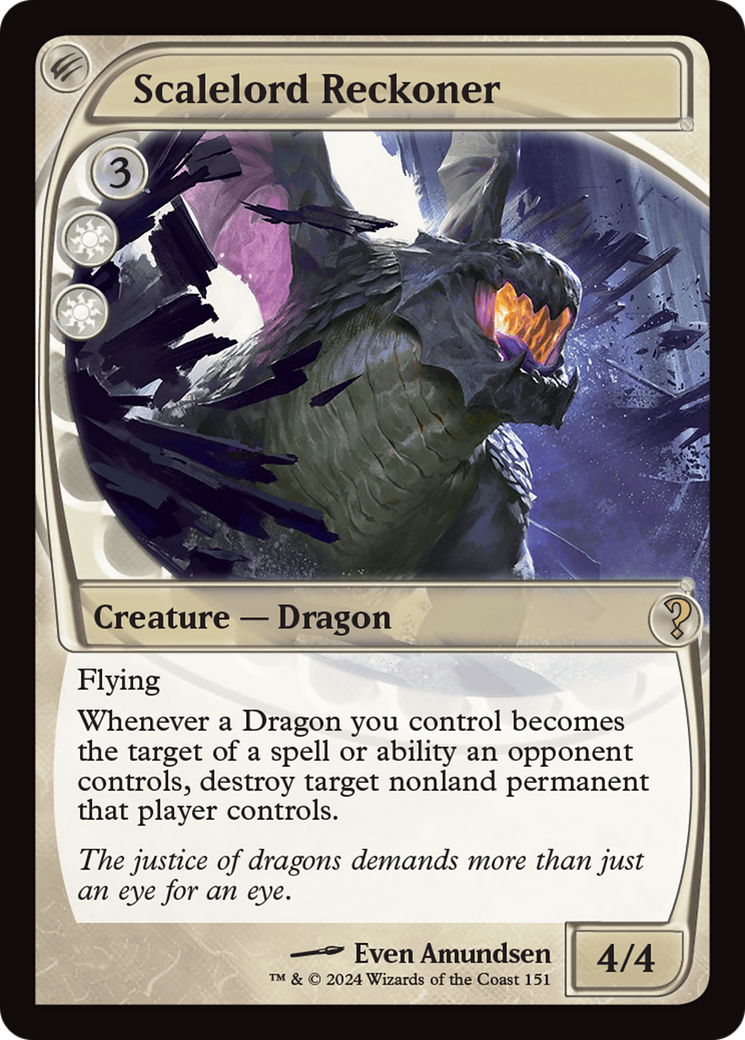 {R} Scalelord Reckoner (Future Sight) [Mystery Booster 2][MB2 151]