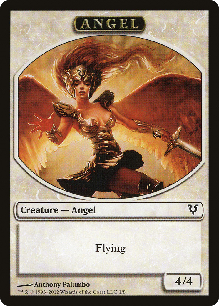 {T} Angel Token [Avacyn Restored Tokens][TAVR 001]