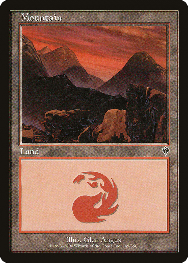 {B}[INV 345] Mountain (345) [Invasion]