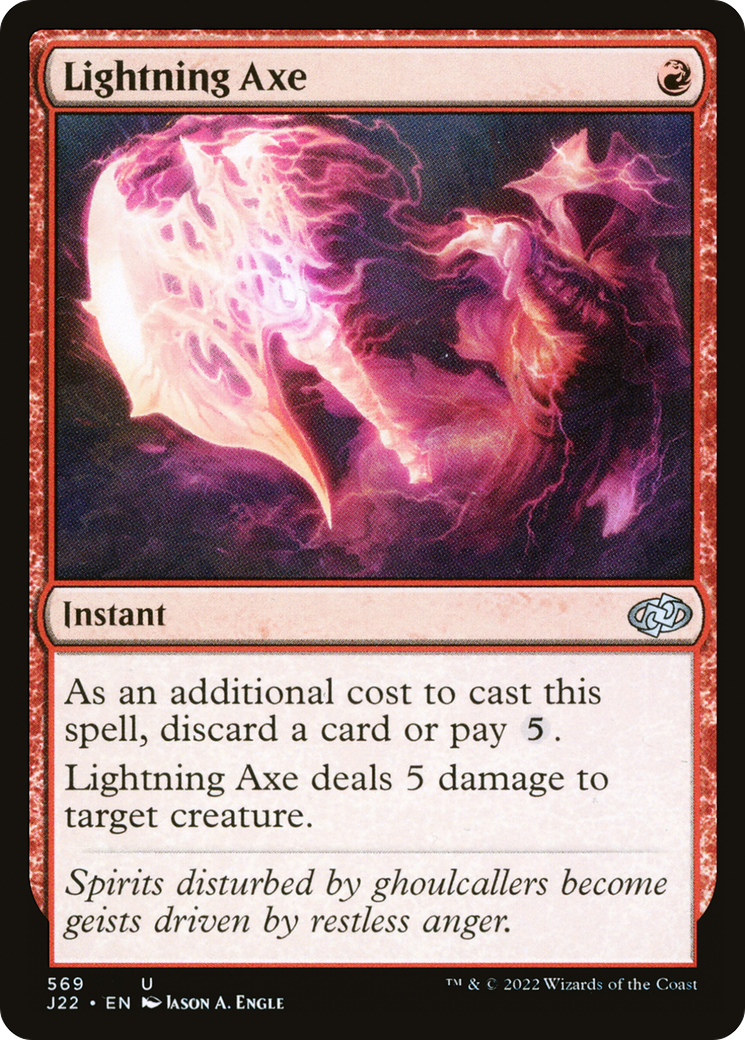 {C} Lightning Axe [Jumpstart 2022][J22 569]