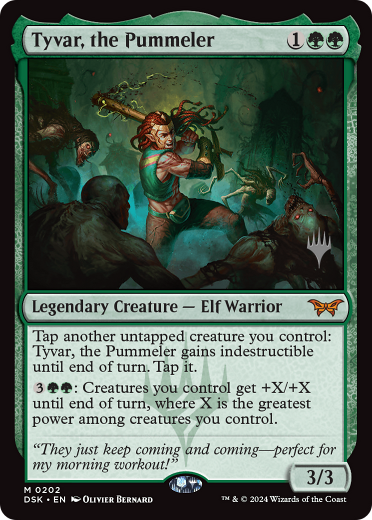 {@R} Tyvar, the Pummeler [Duskmourn: House of Horror Promos][PP DSK 202]
