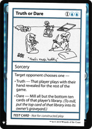 {R} Truth or Dare [Mystery Booster Playtest Cards][CON CMB1 032]