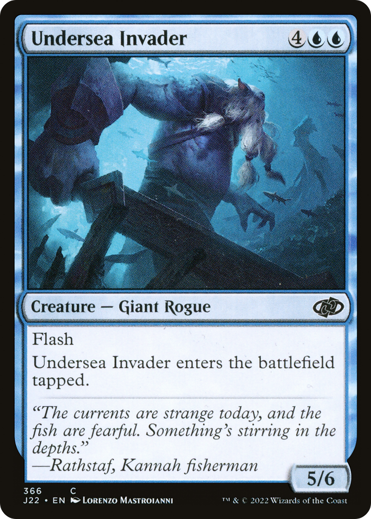 {C} Undersea Invader [Jumpstart 2022][J22 366]