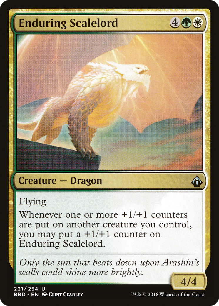 {C} Enduring Scalelord [Battlebond][BBD 221]