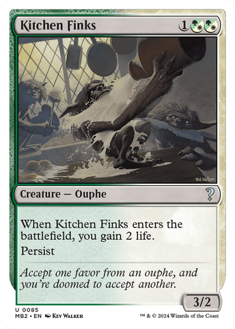 {C} Kitchen Finks (White Border) [Mystery Booster 2][MB2 085]