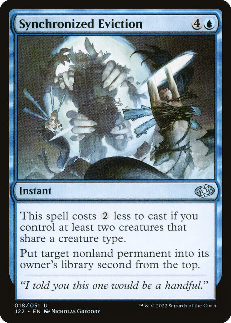 {C} Synchronized Eviction [Jumpstart 2022][J22 018]