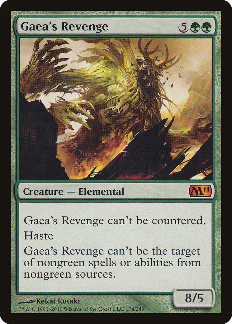 {R} Gaea's Revenge [Magic 2011][M11 174] - Misty Mountain Games