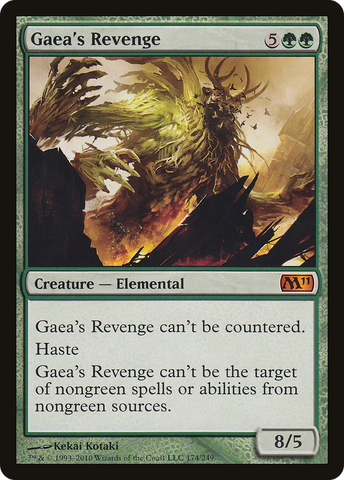 {R} Gaea's Revenge [Magic 2011][M11 174]