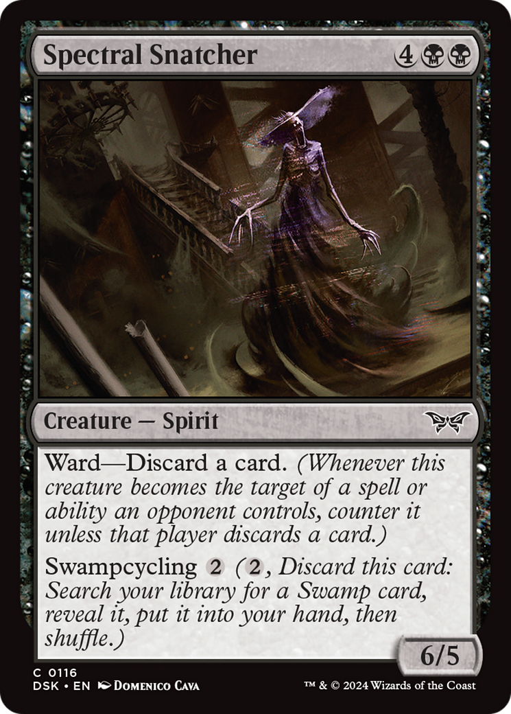 {@C} Spectral Snatcher [Duskmourn: House of Horror][DSK 116]