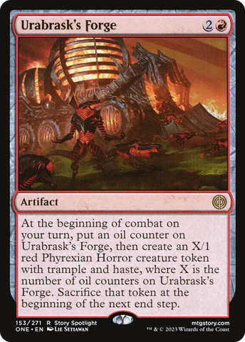 {R} Urabrask's Forge [Phyrexia: All Will Be One][ONE 153]