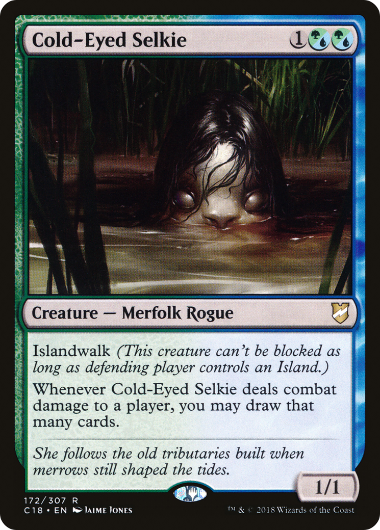 {R} Cold-Eyed Selkie [Commander 2018][C18 172]