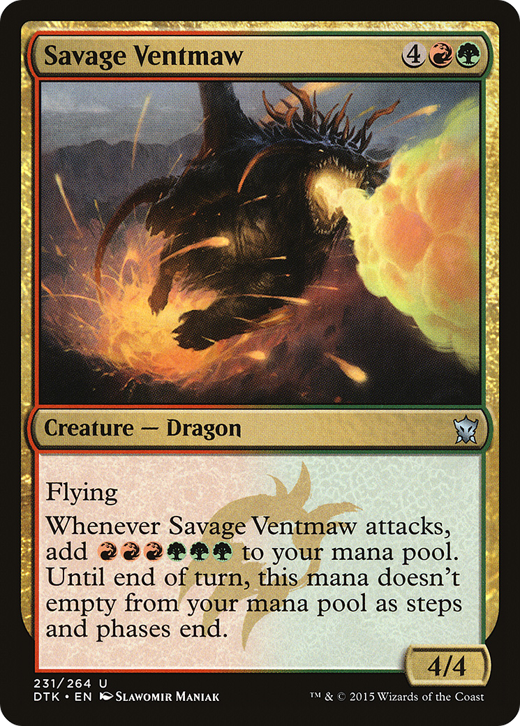 {C} Savage Ventmaw [Dragons of Tarkir][DTK 231]